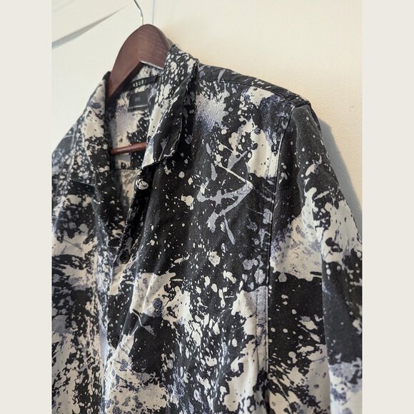 KSUBI - Tencel splatter shirt - Sz L - Picture 2 of 7